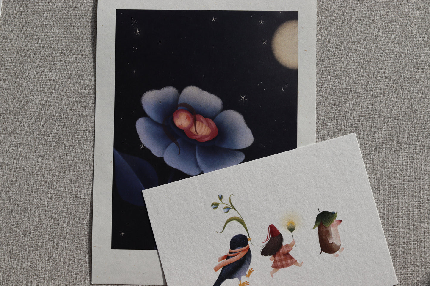 Balíček "Osud" ( A5 print & pohlednice )
