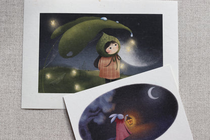 Balíček "Osud" ( A5 print & pohlednice )
