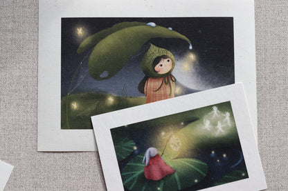 Balíček "Osud" ( A5 print & pohlednice )