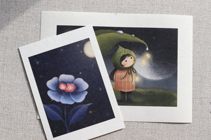Balíček "Osud" ( A5 print & pohlednice )